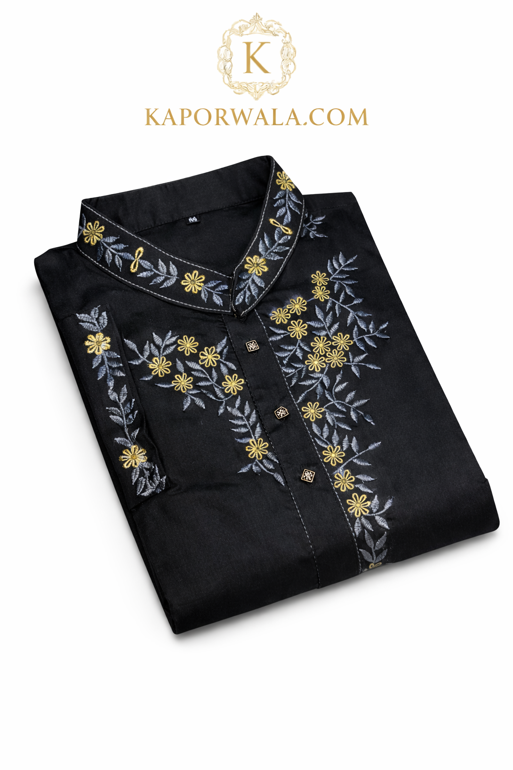 Men’s Punjabi black